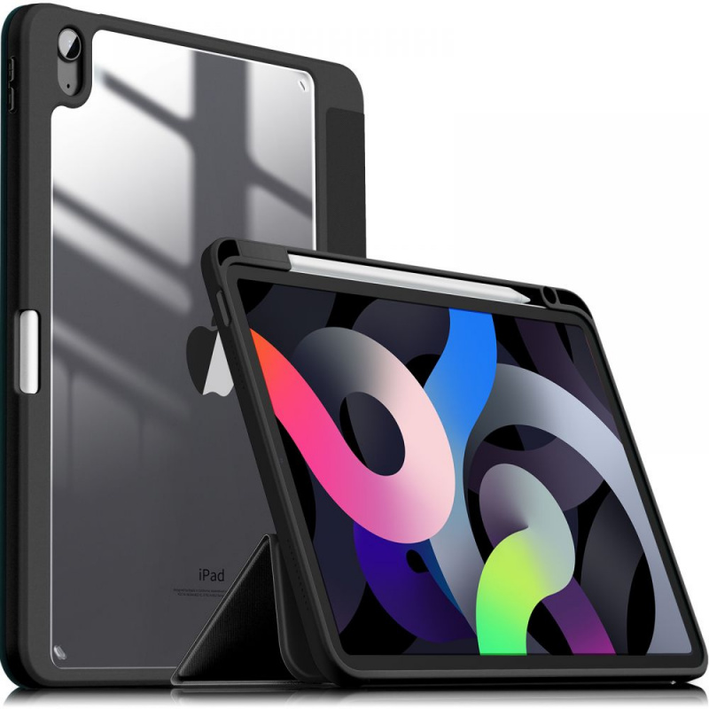 Etui Infiland Crystal Case Apple iPad Air 10.9 2020/2022 (4. i 5. generacji) Black