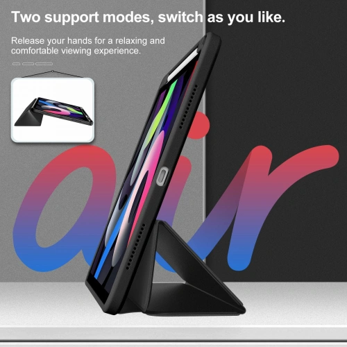 Kup Etui Infiland Crystal Case Apple iPad Air 10.9 2020/2022 (generatia a 4-a si a 5-a) / iPad Air 11 2024 (generatia a 6-a) Negru - INF006BLK - {ean13} - Sklep Home Screen