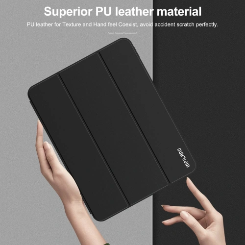 Kup Etui Infiland Crystal Case Apple iPad Air 10.9 2020/2022 (generatia a 4-a si a 5-a) / iPad Air 11 2024 (generatia a 6-a) Negru - INF006BLK - {ean13} - Sklep Home Screen