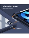 Kup Etui Infiland Crystal Case Apple iPad Air 10.9 2020/2022 (a 4-a și a 5-a generație) / iPad Air 11 2024 (a 6-a generație) Albastru închis - INF007NAVBLU - {ean13} - Sklep Home Screen