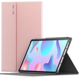 Infiland Classic Stand Samsung Galaxy Tab S6 Lite 10.4 2022/2020 Pink