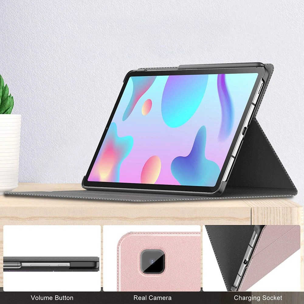 Etui Infiland Classic Stand Samsung Galaxy Tab S6 Lite 10.4 2022/2020 Grey