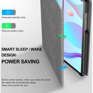 Kup Etui Infiland Classic Stand Samsung Galaxy Tab S6 Lite 10.4 2022/2020 Grey - INF010GRY - {ean13} - Sklep Home Screen