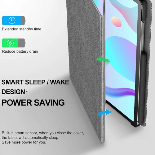 Kup Case Infiland Classic Stand Samsung Galaxy Tab S6 Lite 10.4 2022/2020 Grau - INF010GRY - {ean13} - Sklep Home Screen