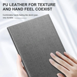 Etui Infiland Classic Stand Samsung Galaxy Tab S6 Lite 10.4 2022/2020 Šedá
