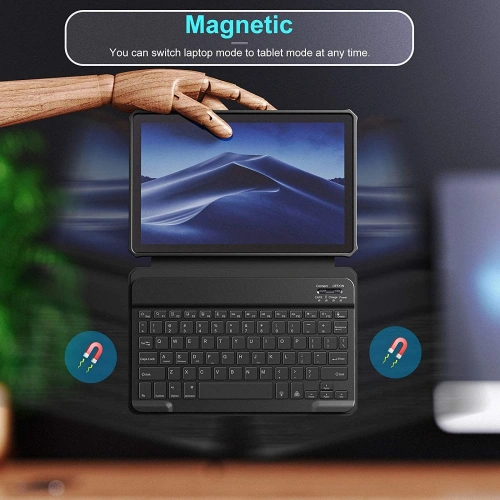 Kup Case Infiland Keyboard Stand Samsung Galaxy Tab A7 10.4 Schwarz - INF012BLK - {ean13} - Sklep Home Screen