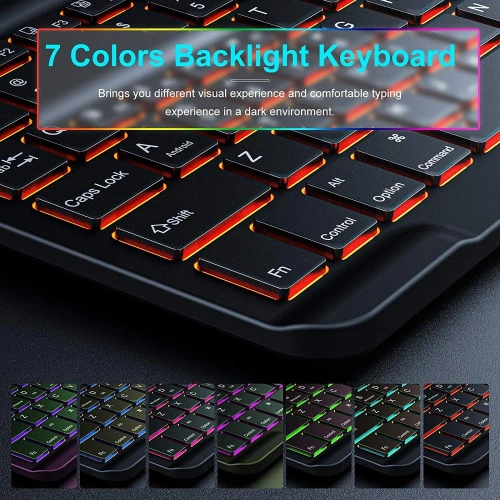 Kup Etui Infiland Keyboard Stand Samsung Galaxy Tab A7 10.4 Black - INF012BLK - {ean13} - Sklep Home Screen