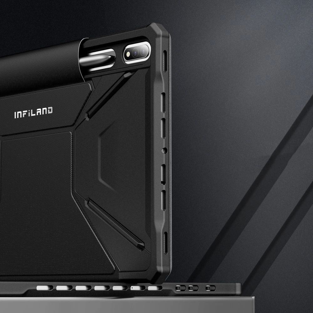 Etui Infiland Multiple Angles Samsung Galaxy Tab S7 FE 5G 12.4 Black