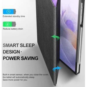 Kup Etui Infiland Classic Stand Samsung Galaxy Tab S7 FE 5G 12.4 Black - INF016BLK - {ean13} - Sklep Home Screen
