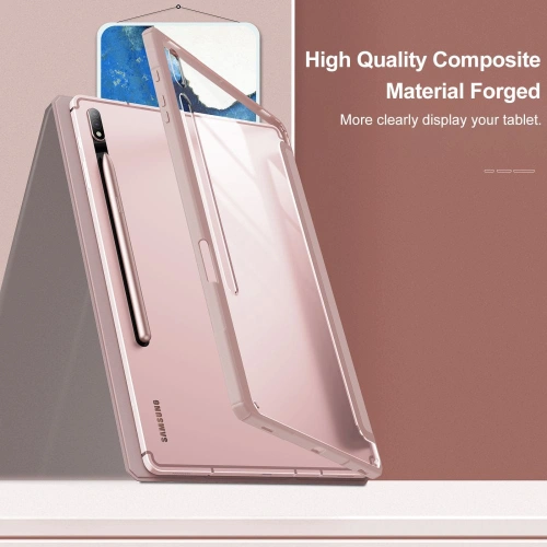 Kup Etui Infiland Crystal Case Samsung Galaxy Tab S7 FE 5G 12.4 Růžové - INF017PNK - {ean13} - Sklep Home Screen