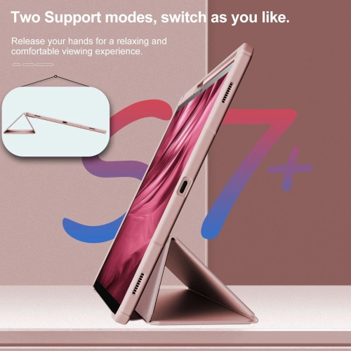 Buy Infiland Crystal Case Samsung Galaxy Tab S7 FE 5G 12.4 Pink - INF017PNK - {ean13} - Home Screen Store Europe