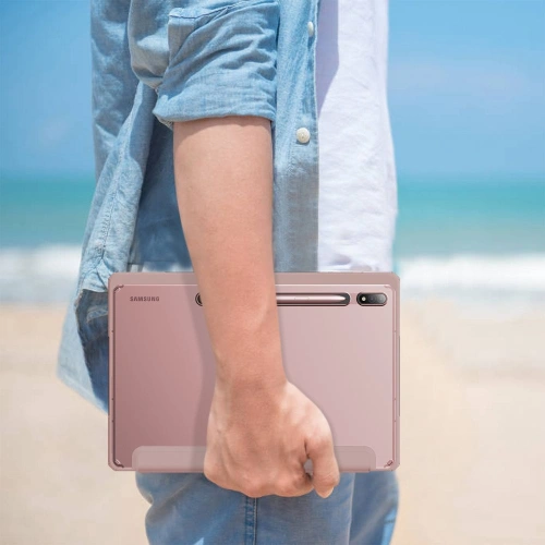 Buy Infiland Crystal Case Samsung Galaxy Tab S7 FE 5G 12.4 Pink - INF017PNK - {ean13} - Home Screen Store Europe