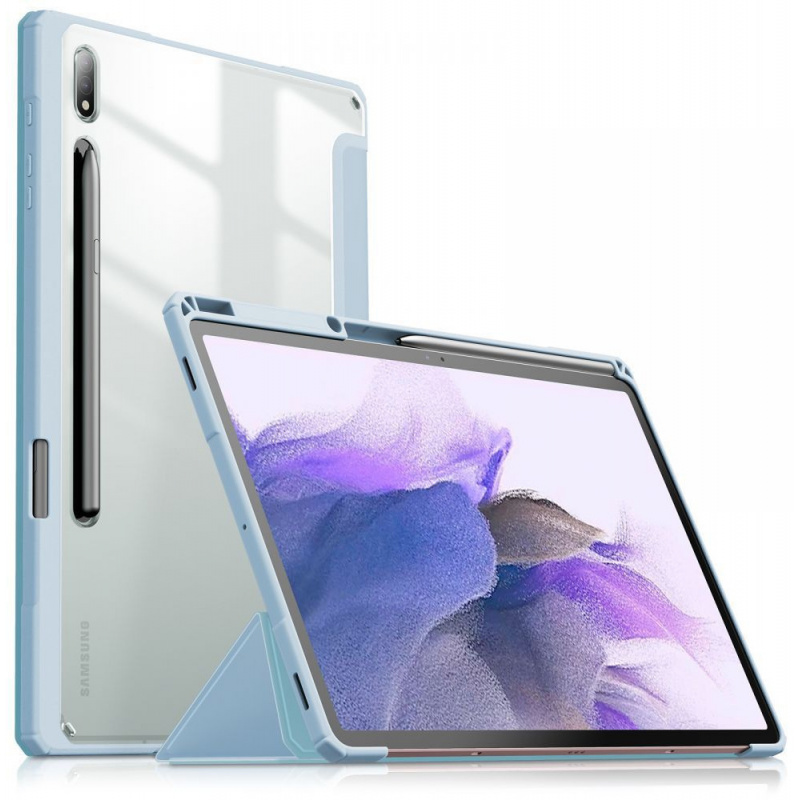 Etui Infiland Crystal Case Samsung Galaxy Tab S7 FE 5G 12.4 Blue