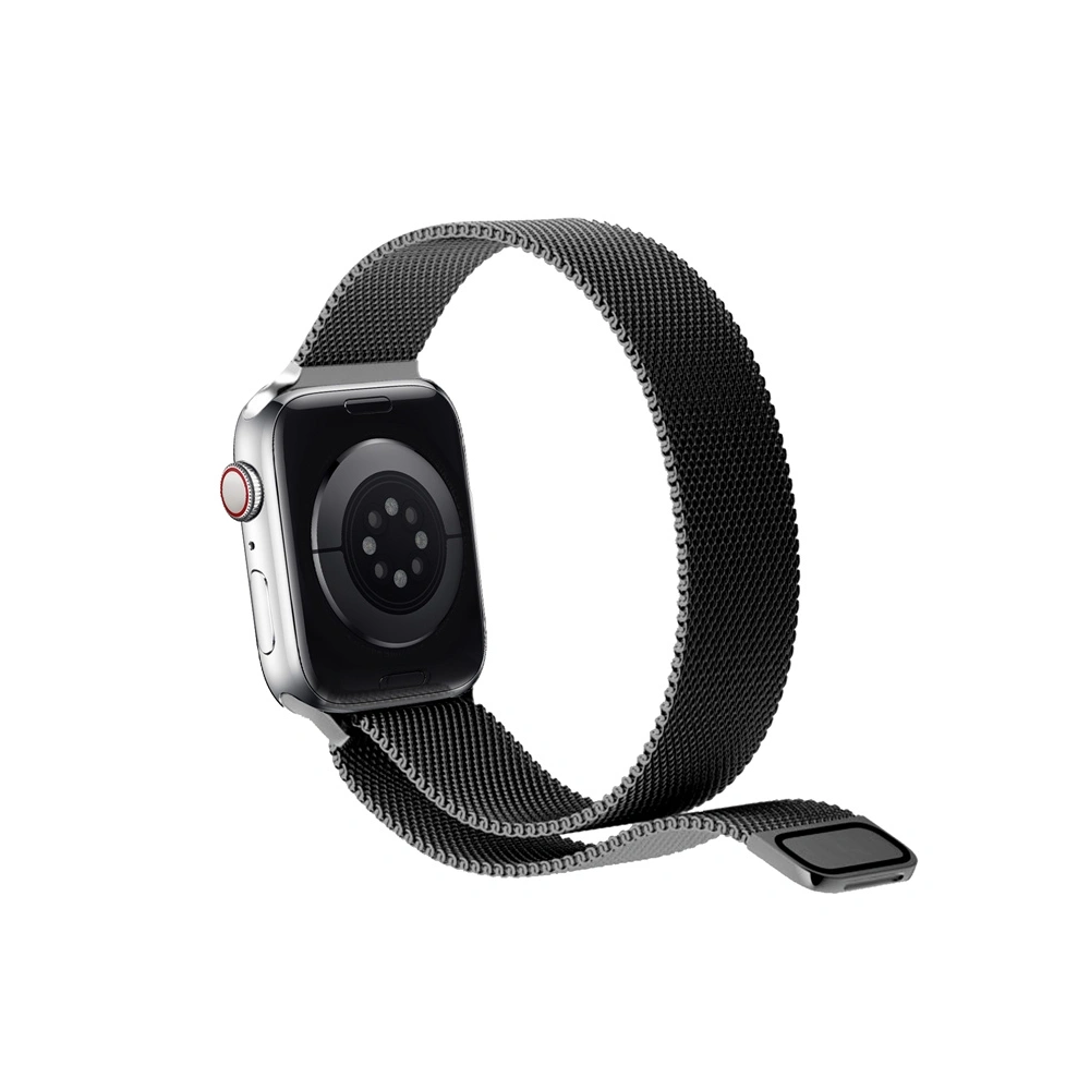 Bransoleta Puro Milanese Magnetic Band Apple Watch 4/5/6/7/SE 40/41mm (czarny)