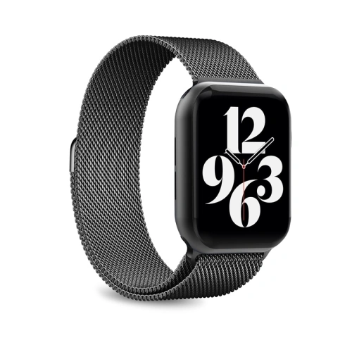 Kup Bransoleta Puro milánói Magnetic szíj Apple Watch 4/5/6/7/SE 44/45mm (fekete) - PUR456BLK - {ean13} - Sklep Home Screen