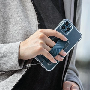 Etui UNIQ Heldro Apple iPhone 12 Pro Max átlátszó/clear Antimikrobiális