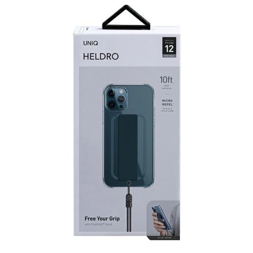 Kup Etui UNIQ Heldro Apple iPhone 12 Pro Max przezroczysty/clear Antimicrobial - UNIQ416CL - {ean13} - Sklep Home Screen
