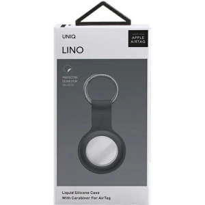 Kup Etui UNIQ Lino Liquid Silicone Apple AirTag szary/grey [4 PACK] - UNIQ417GRY - {ean13} - Sklep Home Screen