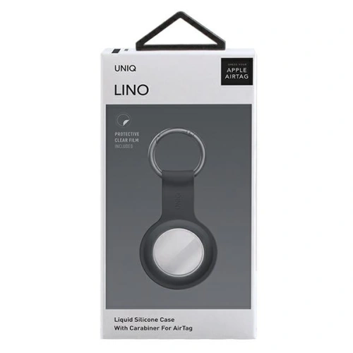 Kup Etui UNIQ Lino Liquid Silicone Apple AirTag szary/grey [4 PACK] - UNIQ417GRY - {ean13} - Sklep Home Screen