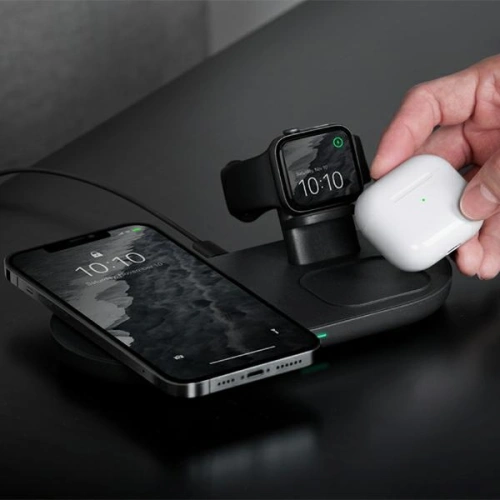Kup UNIQ ładowarka indukcyjna Aereo Mag 3w1 15W Fast charge czarny/charcoal - UNIQ418CHR - {ean13} - Sklep Home Screen