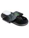 Kup UNIQ ładowarka indukcyjna Aereo Plus 3w1 10W Fast charge czarny/obisdian knit black (LITHOS Collective) - UNIQ419BLK - {ean13} - Sklep Home Screen