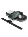 Kup UNIQ ładowarka indukcyjna Aereo Plus 3w1 10W Fast charge czarny/obisdian knit black (LITHOS Collective) - UNIQ419BLK - {ean13} - Sklep Home Screen