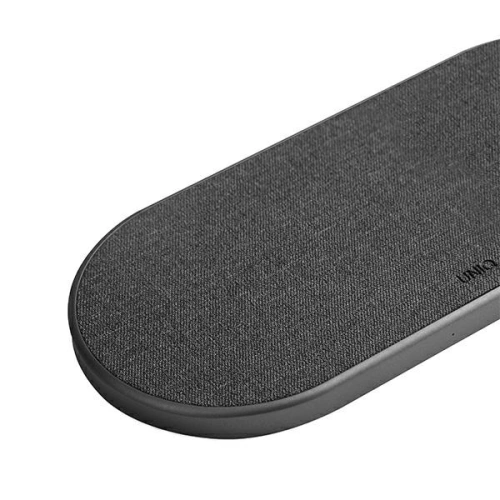 Kup UNIQ ładowarka indukcyjna Aereo Plus 3w1 10W Fast charge czarny/obisdian knit black (LITHOS Collective) - UNIQ419BLK - {ean13} - Sklep Home Screen