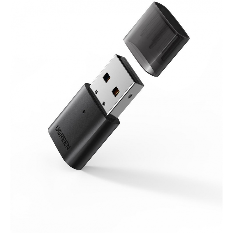 Adapter USB UGREEN CM390 Bluetooth 5.0 (czarny)