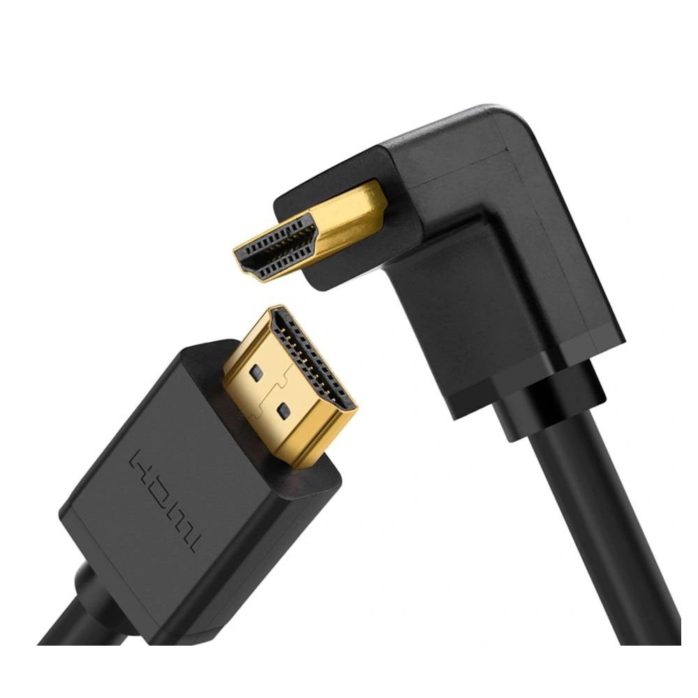 UGREEN HD103 Kabel HDMI - HDMI Kątowy, 4K, 1m (czarny)