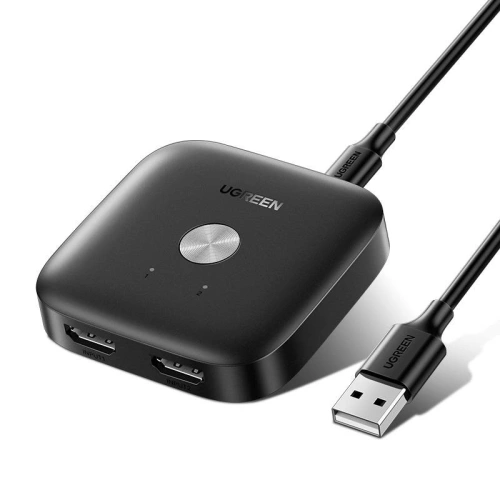 Kup Přepínač Switch UGREEN CM333 2w1 HDMI 2.0 4K (černý) - UGR1011BLK - {ean13} - Sklep Home Screen