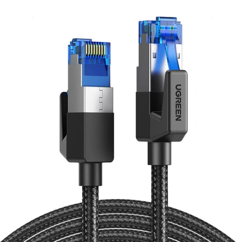 Kup UGREEN NW153 Síťový kabel v opletu, Ethernet RJ45, Cat.8, F/FTP, 1.5m (černý) - UGR1031BLK - {ean13} - Sklep Home Screen