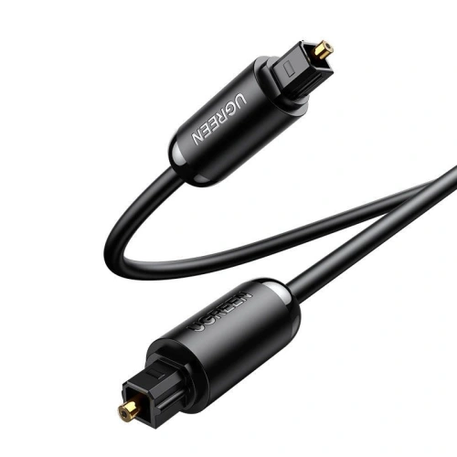 Kup UGREEN AV122 Optický kabel Toslink Audio, hliníkový s opletem, 2m (černý) - UGR1035BLK - {ean13} - Sklep Home Screen