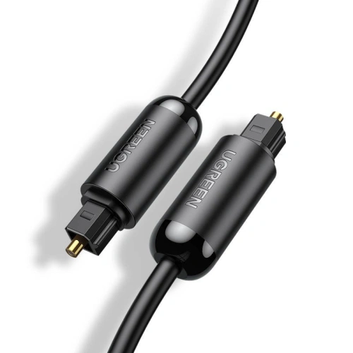 Kup UGREEN AV122 Optický kabel Toslink Audio, hliníkový s opletem, 2m (černý) - UGR1035BLK - {ean13} - Sklep Home Screen