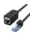 UGREEN NW192 Cat 8 S/FTP Ethernet RJ45 Extension Male/Female PatchCords 0.5m (black)