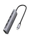 Kup Adapter 5in1 UGREEN Hub USB-C mit 3x USB 3.0 + HDMI 4K + USB-C PD 100W (grau) - UGR1048GRY - {ean13} - Sklep Home Screen