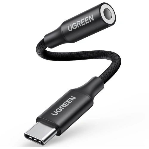 Kup Audio-Adapter UGREEN AV161 USB-C auf Mini-Jack 3.5mm (schwarz) - UGR1050BLK - {ean13} - Sklep Home Screen