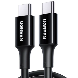 Buy UGREEN US300 USB-C cable to USB-C, 100W, 5A, 2m (black) - UGR1051BLK - {ean13} - Home Screen Store Europe