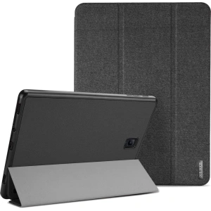 DuxDucis Domo Samsung Galaxy Tab S4 10.5 Black + Tempered Glass