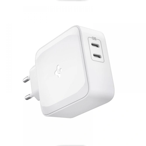 Buy Spigen PE2007 PowerArc 2-port Network Charger PD 60W QC 3.0 White - SPN1706WHT - {ean13} - Home Screen Store Europe