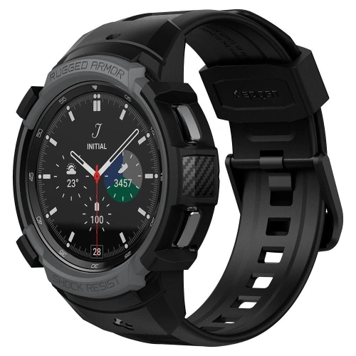 Kup Pasek Spigen Rugged Armor Pro Samsung Galaxy Watch 4 Classic 46mm Gri Charcoal - SPN1709CHRGRY - {ean13} - Sklep Home Screen