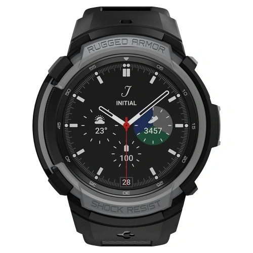 Kup Pasek Spigen Rugged Armor Pro Samsung Galaxy Watch 4 Classic 46mm Charcoal Grey - SPN1709CHRGRY - {ean13} - Sklep Home Screen