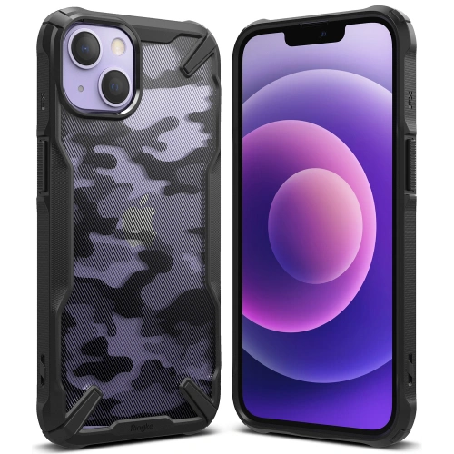 Kup Etui Ringke Fusion-X Design Apple iPhone 13 mini Camo (Moro) Fekete - RGK1475MBL - {ean13} - Sklep Home Screen