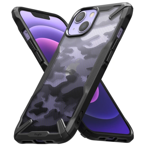 Kup Etui Ringke Fusion-X Design Apple iPhone 13 mini Camo (Moro) Fekete - RGK1475MBL - {ean13} - Sklep Home Screen