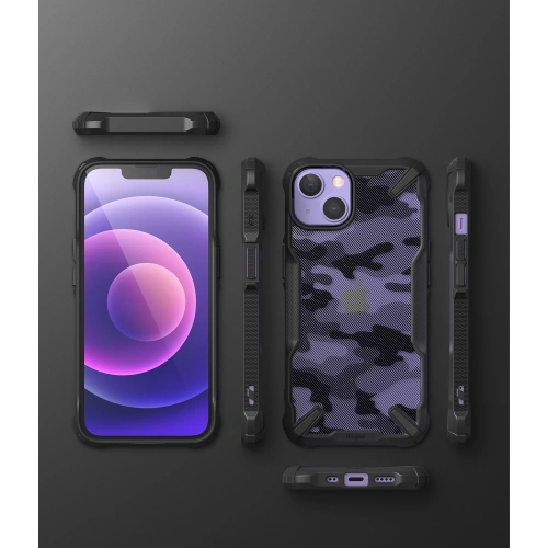 Kup Etui Ringke Fusion-X Design Apple iPhone 13 mini Camo (Moro) Fekete - RGK1475MBL - {ean13} - Sklep Home Screen