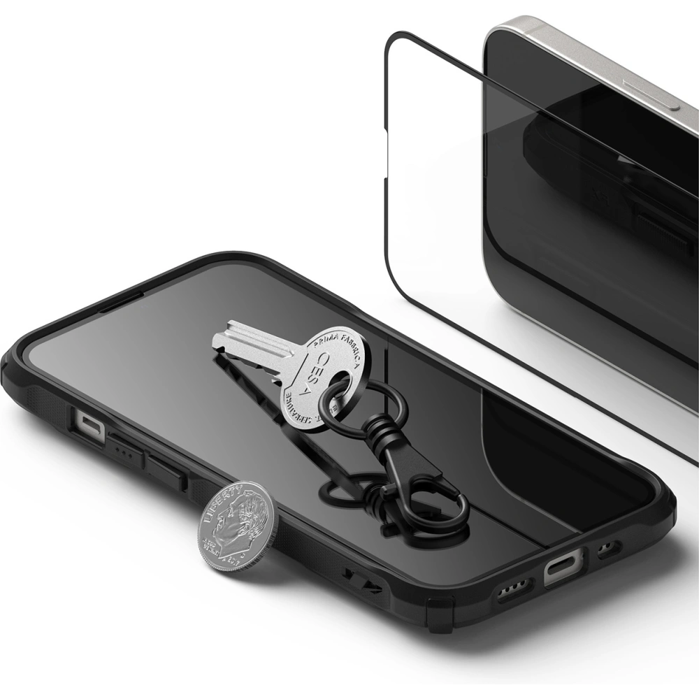 Szkło Apple iPhone 13 mini - Ringke ID Full Cover - Home Screen