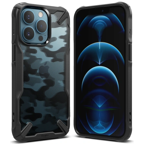 Kup Etui Ringke Fusion-X Design Apple iPhone 13 Pro Camo (Moro) Fekete - RGK1452MBL - {ean13} - Sklep Home Screen