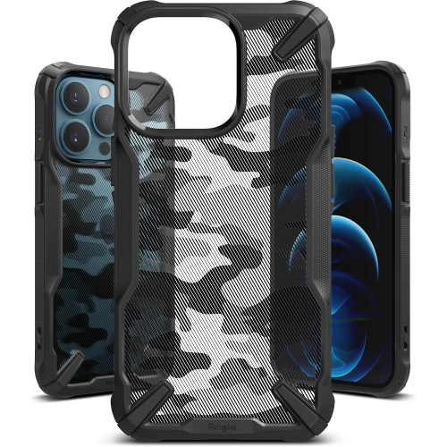 Kup Etui Ringke Fusion-X Design Apple iPhone 13 Pro Camo (Moro) Fekete - RGK1452MBL - {ean13} - Sklep Home Screen