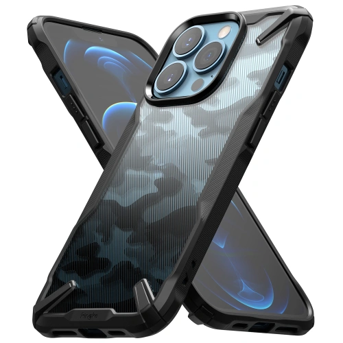 Kup Etui Ringke Fusion-X Design Apple iPhone 13 Pro Camo (Moro) Fekete - RGK1452MBL - {ean13} - Sklep Home Screen