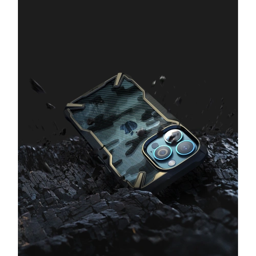 Kup Etui Ringke Fusion-X Design Apple iPhone 13 Pro Camo (Moro) Fekete - RGK1452MBL - {ean13} - Sklep Home Screen