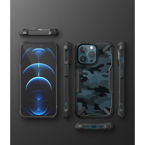 Kup Etui Ringke Fusion-X Design Apple iPhone 13 Pro Camo (Moro) Fekete - RGK1452MBL - {ean13} - Sklep Home Screen